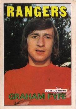 1972-73 A&BC Scottish Footballers (Orange/Blue Back) #104 Graham Fyfe Front