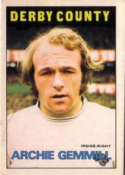 1972-73 A&BC Scottish Footballers (Orange/Blue Back) #106 Archie Gemmill Front
