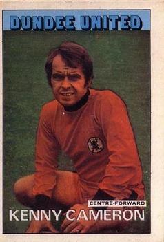 1972-73 A&BC Scottish Footballers (Orange/Blue Back) #109 Kenny Cameron Front