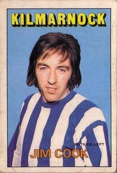1972-73 A&BC Scottish Footballers (Orange/Blue Back) #112 Jim Cook Front