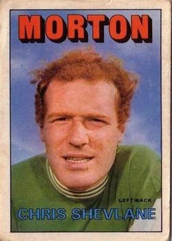 1972-73 A&BC Scottish Footballers (Orange/Blue Back) #113 Chris Shevlane Front