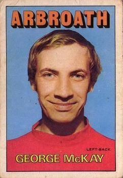 1972-73 A&BC Scottish Footballers (Orange/Blue Back) #115 George McKay Front