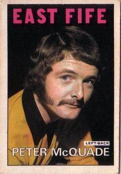 1972-73 A&BC Scottish Footballers (Orange/Blue Back) #122 Peter McQuade Front