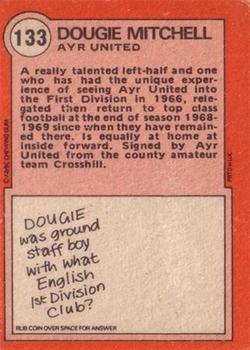 1972-73 A&BC Scottish Footballers (Orange/Blue Back) #133 Doug Mitchell Back