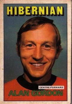 1972-73 A&BC Scottish Footballers (Orange/Blue Back) #134 Alan Gordon Front