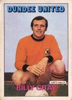 1972-73 A&BC Scottish Footballers (Orange/Blue Back) #153 Billy Gray Front