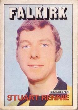 1972-73 A&BC Scottish Footballers (Orange/Blue Back) #165 Stuart Rennie Front
