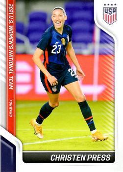2021 Panini Instant US National Team #27 Christen Press Front