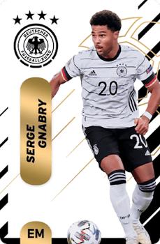 2021 Ferrero DFB Team Sticker Kollektion #A19 Serge Gnabry Front