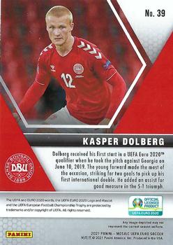 2021 Panini Mosaic UEFA EURO 2020 #39 Kasper Dolberg Back