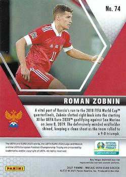 2021 Panini Mosaic UEFA EURO 2020 #74 Roman Zobnin Back