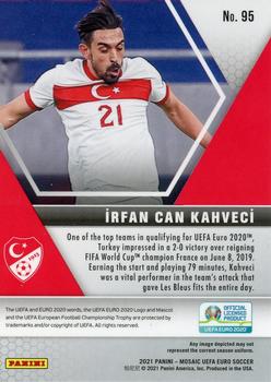 2021 Panini Mosaic UEFA EURO 2020 #95 Irfan Can Kahveci Back