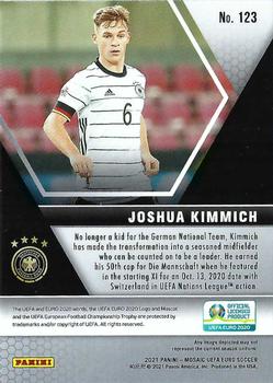2021 Panini Mosaic UEFA EURO 2020 #123 Joshua Kimmich Back