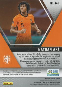 2021 Panini Mosaic UEFA EURO 2020 #143 Nathan Ake Back