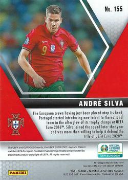 2021 Panini Mosaic UEFA EURO 2020 #155 Andre Silva Back