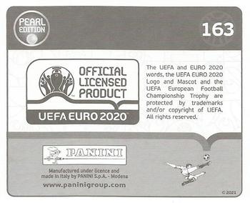 2021 Panini UEFA Euro 2020 Tournament Edition Pearl #163 Jens Stryger Larsen Back