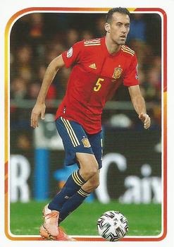 2021 Carrefour Spain National Team Euro 2020 #42 Sergio Busquets Front
