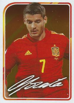 2021 Carrefour Spain National Team Euro 2020 #68 Alvaro Morata Front