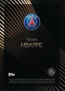 2021 Topps Knockout UEFA Champions League #NNO Kylian Mbappe Back