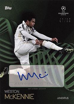 2021 Topps Knockout UEFA Champions League - Autographs #NNO Weston McKennie Front