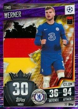 2021 Topps Match Attax 101 - Purple #30 Timo Werner Front