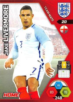2018 Panini Adrenalyn XL England #20 Jake Livermore Front
