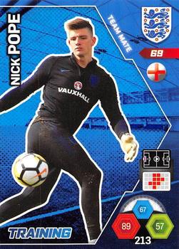 2018 Panini Adrenalyn XL England #69 Nick Pope Front