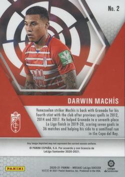 2020-21 Panini Mosaic La Liga #2 Darwin Machis Back