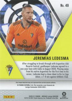 2020-21 Panini Mosaic La Liga #49 Jeremias Ledesma Back