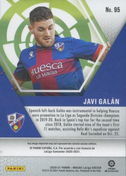 2020-21 Panini Mosaic La Liga #95 Javi Galan Back