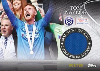 2018-19 Topps Portsmouth FC Checkatrade Trophy Winners #06 Tom Naylor Front