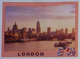1996 Panini Europa Europe Stickers #19 London Front