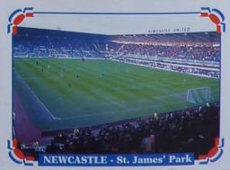 1996 Panini Europa Europe Stickers #26 St. James' Park Front