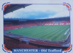 1996 Panini Europa Europe Stickers #28 Old Trafford Front