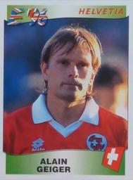 1996 Panini Europa Europe Stickers #59 Alain Geiger Front