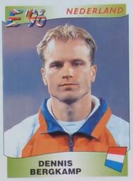 1996 Panini Europa Europe Stickers #89 Dennis Bergkamp Front