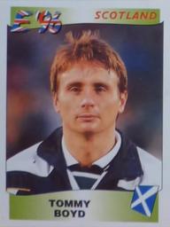 1996 Panini Europa Europe Stickers #100 Tommy Boyd Front