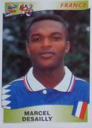 1996 Panini Europa Europe Stickers #183 Marcel Desailly Front