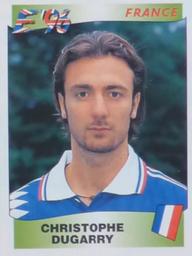 1996 Panini Europa Europe Stickers #190 Christophe Dugarry Front