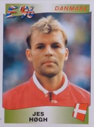 1996 Panini Europa Europe Stickers #279 Jes Hogh Front
