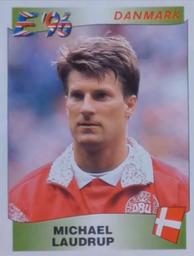 1996 Panini Europa Europe Stickers #287 Michael Laudrup Front