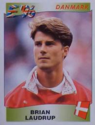 1996 Panini Europa Europe Stickers #291 Brian Laudrup Front