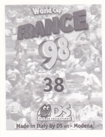 1998 DS World Cup France 98 Stickers #38 Gary McAllister / John Collins Back