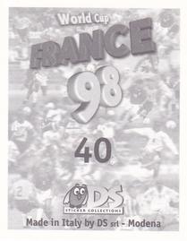 1998 DS World Cup France 98 Stickers #40 Darren Jackson / Gordon Durie Back