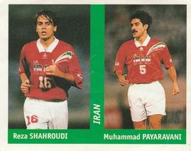 1998 DS World Cup France 98 Stickers #278 Reza Shahroudi / Muhammad Payaravani Front