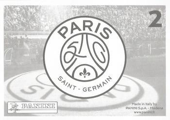 2021 Panini Paris Saint Germain 50 ans #2 First team in 1970 Back