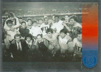 2021 Panini Paris Saint Germain 50 ans #9 April 25 1986 - First Ligue 1 Win Front