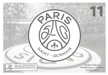 2021 Panini Paris Saint Germain 50 ans #11 1995 - Team vs Barcelona Back