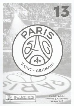 2021 Panini Paris Saint Germain 50 ans #13 1996 - First Cup Winner’s Cup Trophy Back