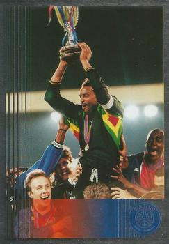 2021 Panini Paris Saint Germain 50 ans #13 1996 - First Cup Winner’s Cup Trophy Front
